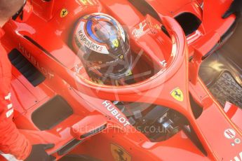 World © Octane Photographic Ltd. Formula 1 – Winter Test 2. Scuderia Ferrari SF71-H – Kimi Raikkonen. Circuit de Barcelona-Catalunya, Spain. Wednesday 7th March 2018.