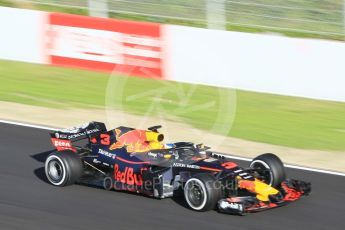 World © Octane Photographic Ltd. Formula 1 – Winter Test 2. Aston Martin Red Bull Racing TAG Heuer RB14 – Daniel Ricciardo. Circuit de Barcelona-Catalunya, Spain. Wednesday 7th March 2018.