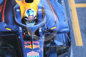 World © Octane Photographic Ltd. Formula 1 – Winter Test 2. Aston Martin Red Bull Racing TAG Heuer RB14 – Daniel Ricciardo. Circuit de Barcelona-Catalunya, Spain. Wednesday 7th March 2018.