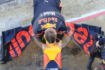 World © Octane Photographic Ltd. Formula 1 – Winter Test 2. Aston Martin Red Bull Racing TAG Heuer RB14 – Daniel Ricciardo. Circuit de Barcelona-Catalunya, Spain. Wednesday 7th March 2018.