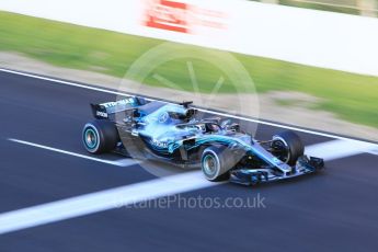 World © Octane Photographic Ltd. Formula 1 – Winter Test 2. Mercedes AMG Petronas Motorsport AMG F1 W09 EQ Power+ - Valtteri Bottas. Circuit de Barcelona-Catalunya, Spain. Wednesday 7th March 2018.