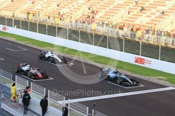 World © Octane Photographic Ltd. Formula 1 – Winter Test 2. Safety Car Standing Restart Practice. Circuit de Barcelona-Catalunya, Spain. Wednesday 7th March 2018.