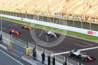 World © Octane Photographic Ltd. Formula 1 – Winter Test 2. Safety Car Standing Restart Practice. Circuit de Barcelona-Catalunya, Spain. Wednesday 7th March 2018.