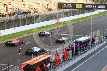 World © Octane Photographic Ltd. Formula 1 – Winter Test 2. Safety Car Standing Restart Practice. Circuit de Barcelona-Catalunya, Spain. Wednesday 7th March 2018.