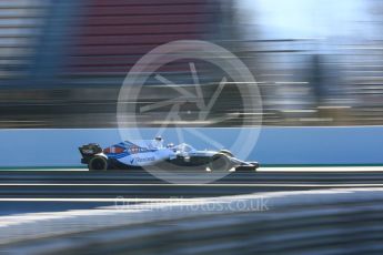 World © Octane Photographic Ltd. Formula 1 – Winter Test 2. Williams Martini Racing FW41 – Lance Stroll. Circuit de Barcelona-Catalunya, Spain. Wednesday 7th March 2018.