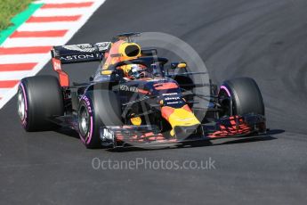 World © Octane Photographic Ltd. Formula 1 – Winter Test 2. Aston Martin Red Bull Racing TAG Heuer RB14 – Daniel Ricciardo. Circuit de Barcelona-Catalunya, Spain. Wednesday 7th March 2018.