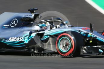 World © Octane Photographic Ltd. Formula 1 – Winter Test 2. Mercedes AMG Petronas Motorsport AMG F1 W09 EQ Power+ - Lewis Hamilton. Circuit de Barcelona-Catalunya, Spain. Wednesday 7th March 2018.