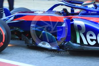 World © Octane Photographic Ltd. Formula 1 – Winter Test 2. Scuderia Toro Rosso STR13 – Brendon Hartley. Circuit de Barcelona-Catalunya, Spain. Wednesday 7th March 2018.