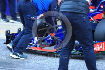 World © Octane Photographic Ltd. Formula 1 – Winter Test 2. Scuderia Toro Rosso STR13 – Brendon Hartley. Circuit de Barcelona-Catalunya, Spain. Wednesday 7th March 2018.