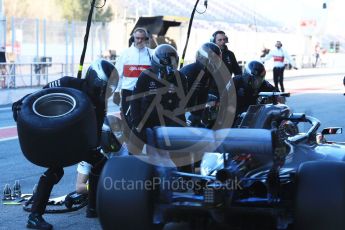 World © Octane Photographic Ltd. Formula 1 – Winter Test 2. Mercedes AMG Petronas Motorsport AMG F1 W09 EQ Power+ - Lewis Hamilton. Circuit de Barcelona-Catalunya, Spain. Wednesday 7th March 2018.