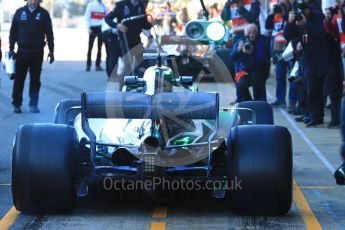 World © Octane Photographic Ltd. Formula 1 – Winter Test 2. Mercedes AMG Petronas Motorsport AMG F1 W09 EQ Power+ - Lewis Hamilton. Circuit de Barcelona-Catalunya, Spain. Wednesday 7th March 2018.