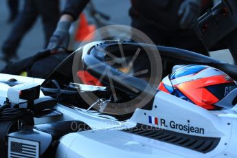 World © Octane Photographic Ltd. Formula 1 – Winter Test 2. Haas F1 Team VF-18 – Romain Grosjean. Circuit de Barcelona-Catalunya, Spain. Wednesday 7th March 2018.