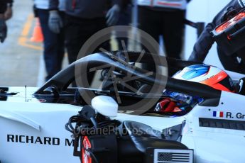 World © Octane Photographic Ltd. Formula 1 – Winter Test 2. Haas F1 Team VF-18 – Romain Grosjean. Circuit de Barcelona-Catalunya, Spain. Wednesday 7th March 2018.