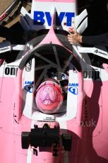 World © Octane Photographic Ltd. Formula 1 – Winter Test 2. Sahara Force India VJM11 - Esteban Ocon. Circuit de Barcelona-Catalunya, Spain. Wednesday 7th March 2018.