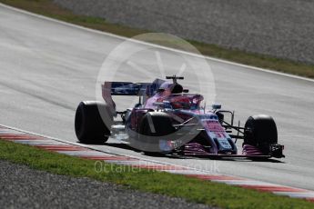 World © Octane Photographic Ltd. Formula 1 – Winter Test 2. Sahara Force India VJM11 - Esteban Ocon. Circuit de Barcelona-Catalunya, Spain. Wednesday 7th March 2018.