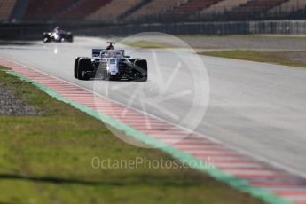 World © Octane Photographic Ltd. Formula 1 – Winter Test 2. Alfa Romeo Sauber F1 Team C37 – Charles Leclerc. Circuit de Barcelona-Catalunya, Spain. Wednesday 7th March 2018.