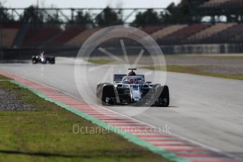 World © Octane Photographic Ltd. Formula 1 – Winter Test 2. Alfa Romeo Sauber F1 Team C37 – Charles Leclerc. Circuit de Barcelona-Catalunya, Spain. Wednesday 7th March 2018.