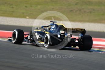 World © Octane Photographic Ltd. Formula 1 – Winter Test 2. Renault Sport F1 Team RS18 – Nico Hulkenberg. Circuit de Barcelona-Catalunya, Spain. Wednesday 7th March 2018.