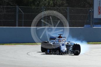 World © Octane Photographic Ltd. Formula 1 – Winter Test 2. Alfa Romeo Sauber F1 Team C37 – Charles Leclerc. Circuit de Barcelona-Catalunya, Spain. Wednesday 7th March 2018.