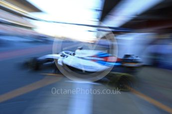 World © Octane Photographic Ltd. Formula 1 – Winter Test 2. Williams Martini Racing FW41 – Lance Stroll. Circuit de Barcelona-Catalunya, Spain. Wednesday 7th March 2018.