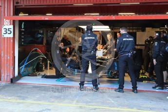 World © Octane Photographic Ltd. Formula 1 – Winter Test 2. Mercedes AMG Petronas Motorsport AMG F1 W09 EQ Power+ - Lewis Hamilton. Circuit de Barcelona-Catalunya, Spain. Wednesday 7th March 2018.