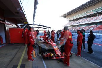 World © Octane Photographic Ltd. Formula 1 – Winter Test 2. Scuderia Ferrari SF71-H – Sebastian Vettel. Circuit de Barcelona-Catalunya, Spain. Wednesday 7th March 2018.