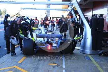 World © Octane Photographic Ltd. Formula 1 – Winter Test 2. Mercedes AMG Petronas Motorsport AMG F1 W09 EQ Power+ - Lewis Hamilton. Circuit de Barcelona-Catalunya, Spain. Wednesday 7th March 2018.