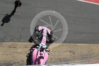 World © Octane Photographic Ltd. Formula 1 – Winter Test 2. Sahara Force India VJM11 - Esteban Ocon. Circuit de Barcelona-Catalunya, Spain. Wednesday 7th March 2018.