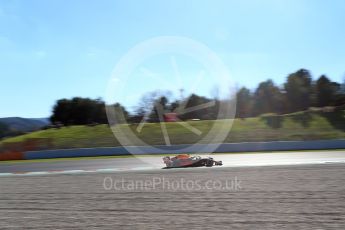 World © Octane Photographic Ltd. Formula 1 – Winter Test 2. Aston Martin Red Bull Racing TAG Heuer RB14 – Daniel Ricciardo. Circuit de Barcelona-Catalunya, Spain. Wednesday 7th March 2018.