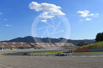 World © Octane Photographic Ltd. Formula 1 – Winter Test 2. Williams Martini Racing FW41 – Sergey Sirotkin. Circuit de Barcelona-Catalunya, Spain. Wednesday 7th March 2018.