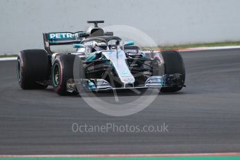 World © Octane Photographic Ltd. Formula 1 – Winter Test 2. Mercedes AMG Petronas Motorsport AMG F1 W09 EQ Power+ - Valtteri Bottas. Circuit de Barcelona-Catalunya, Spain. Thursday 8th March 2018.