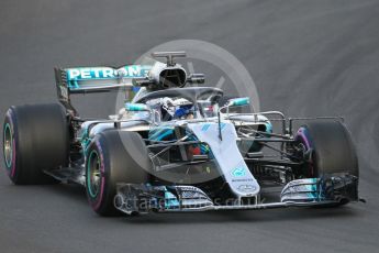 World © Octane Photographic Ltd. Formula 1 – Winter Test 2. Mercedes AMG Petronas Motorsport AMG F1 W09 EQ Power+ - Valtteri Bottas. Circuit de Barcelona-Catalunya, Spain. Thursday 8th March 2018.