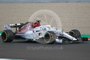 World © Octane Photographic Ltd. Formula 1 – Winter Test 2. Alfa Romeo Sauber F1 Team C37 – Marcus Ericsson. Circuit de Barcelona-Catalunya, Spain. Thursday 8th March 2018.