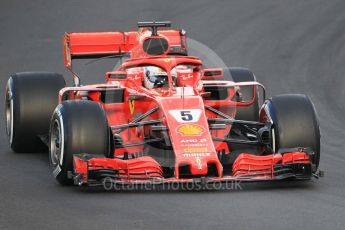 World © Octane Photographic Ltd. Formula 1 – Winter Test 2. Scuderia Ferrari SF71-H – Sebastian Vettel. Circuit de Barcelona-Catalunya, Spain. Thursday 8th March 2018.