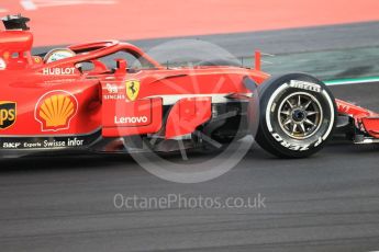 World © Octane Photographic Ltd. Formula 1 – Winter Test 2. Scuderia Ferrari SF71-H – Sebastian Vettel. Circuit de Barcelona-Catalunya, Spain. Thursday 8th March 2018.