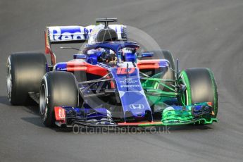 World © Octane Photographic Ltd. Formula 1 – Winter Test 2. Scuderia Toro Rosso STR13 – Pierre Gasly. Circuit de Barcelona-Catalunya, Spain. Thursday 8th March 2018.