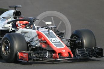 World © Octane Photographic Ltd. Formula 1 – Winter Test 2. Haas F1 Team VF-18 – Kevin Magnussen. Circuit de Barcelona-Catalunya, Spain. Thursday 8th March 2018.