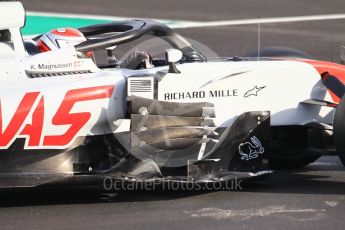 World © Octane Photographic Ltd. Formula 1 – Winter Test 2. Haas F1 Team VF-18 – Kevin Magnussen. Circuit de Barcelona-Catalunya, Spain. Thursday 8th March 2018.