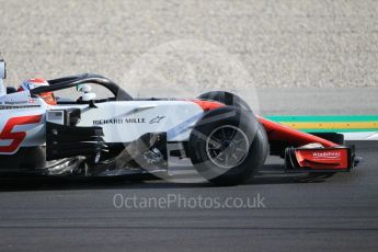 World © Octane Photographic Ltd. Formula 1 – Winter Test 2. Haas F1 Team VF-18 – Kevin Magnussen. Circuit de Barcelona-Catalunya, Spain. Thursday 8th March 2018.