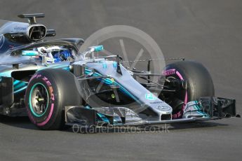 World © Octane Photographic Ltd. Formula 1 – Winter Test 2. Mercedes AMG Petronas Motorsport AMG F1 W09 EQ Power+ - Valtteri Bottas. Circuit de Barcelona-Catalunya, Spain. Thursday 8th March 2018.