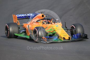 World © Octane Photographic Ltd. Formula 1 – Winter Test 2. McLaren MCL33 – Stoffel Vandoorne. Circuit de Barcelona-Catalunya, Spain. Thursday 8th March 2018.