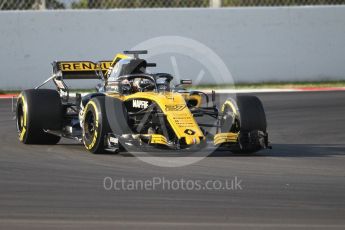 World © Octane Photographic Ltd. Formula 1 – Winter Test 2. Renault Sport F1 Team RS18 – Nico Hulkenberg. Circuit de Barcelona-Catalunya, Spain. Thursday 8th March 2018.