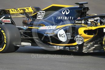 World © Octane Photographic Ltd. Formula 1 – Winter Test 2. Renault Sport F1 Team RS18 – Nico Hulkenberg. Circuit de Barcelona-Catalunya, Spain. Thursday 8th March 2018.