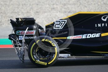 World © Octane Photographic Ltd. Formula 1 – Winter Test 2. Renault Sport F1 Team RS18 – Nico Hulkenberg. Circuit de Barcelona-Catalunya, Spain. Thursday 8th March 2018.