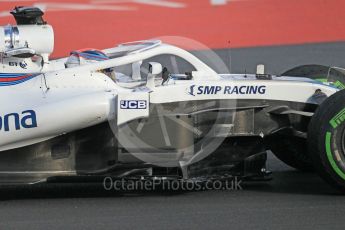 World © Octane Photographic Ltd. Formula 1 – Winter Test 2. Williams Martini Racing FW41 – Robert Kubica. Circuit de Barcelona-Catalunya, Spain. Thursday 8th March 2018.