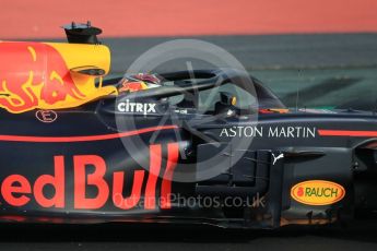 World © Octane Photographic Ltd. Formula 1 – Winter Test 2. Aston Martin Red Bull Racing TAG Heuer RB14 – Max Verstappen. Circuit de Barcelona-Catalunya, Spain. Thursday 8th March 2018.