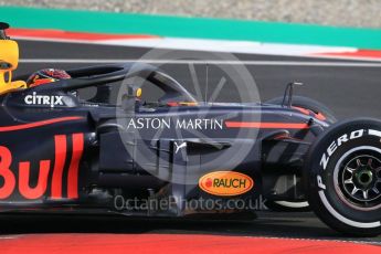 World © Octane Photographic Ltd. Formula 1 – Winter Test 2. Aston Martin Red Bull Racing TAG Heuer RB14 – Max Verstappen. Circuit de Barcelona-Catalunya, Spain. Thursday 8th March 2018.