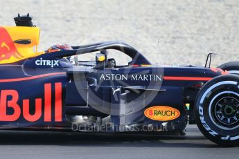 World © Octane Photographic Ltd. Formula 1 – Winter Test 2. Aston Martin Red Bull Racing TAG Heuer RB14 – Max Verstappen. Circuit de Barcelona-Catalunya, Spain. Thursday 8th March 2018.