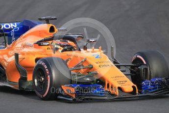 World © Octane Photographic Ltd. Formula 1 – Winter Test 2. McLaren MCL33 – Stoffel Vandoorne. Circuit de Barcelona-Catalunya, Spain. Thursday 8th March 2018.