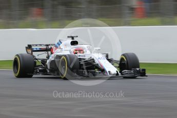 World © Octane Photographic Ltd. Formula 1 – Winter Test 2. Williams Martini Racing FW41 – Robert Kubica. Circuit de Barcelona-Catalunya, Spain. Thursday 8th March 2018.